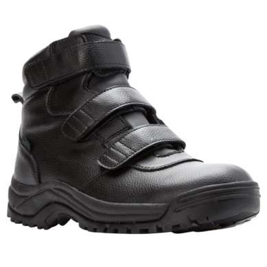 Cliff Walker Velcro Work Boot in Black