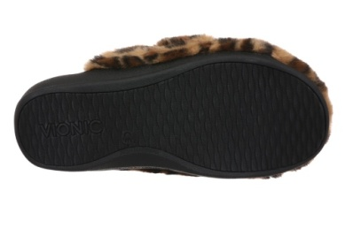 Gemma II Sherpa Cloth Slipper in Leopard
