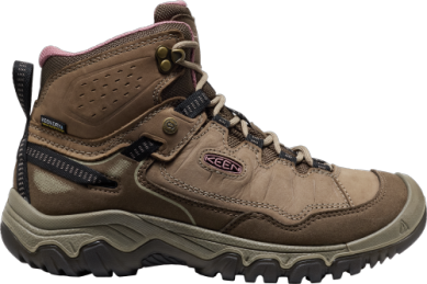 Women's Targhee IV Waterproof Hiking Boot in Brindle/Nostalgia Rose