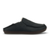 Moloa Men's Premium Leather Slipper in Black and Dark Java
