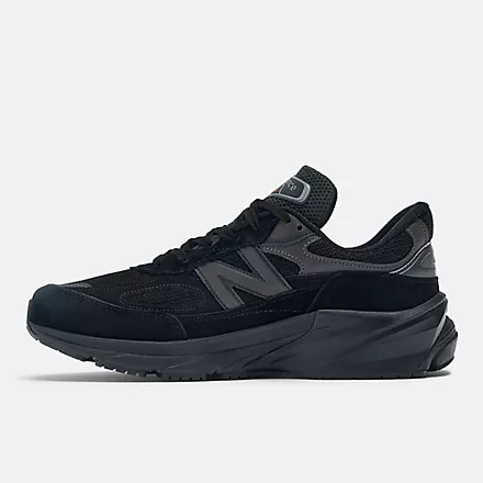 Men's 990 Made in USA in All Black