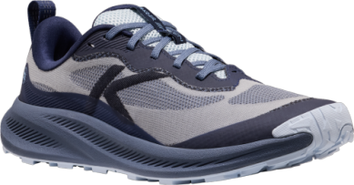 Women's Wander Trail Running Shoe In Vintage Indigo/Skyway