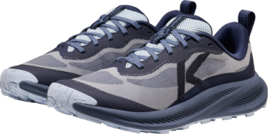 Women's Wander Trail Running Shoe In Vintage Indigo/Skyway