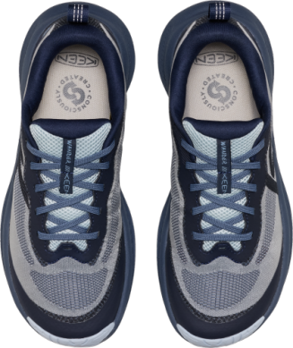 Women's Wander Trail Running Shoe In Vintage Indigo/Skyway