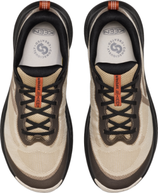 Men's Wander Trail Running Shoe In Safari/Black