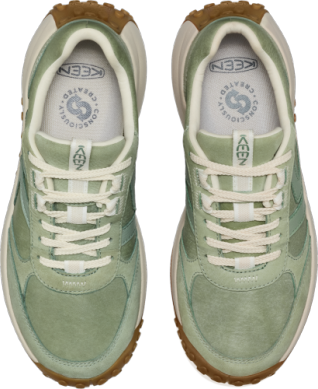 Women's KS86 Leather Sneaker in Lily Pad/Birch
