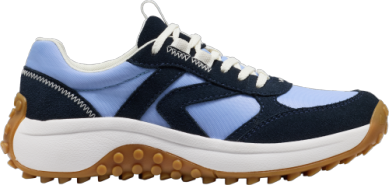 Women's KS86 Leather Sneaker in Naval Academy/Lavender Lustre