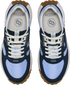 Women's KS86 Leather Sneaker in Naval Academy/Lavender Lustre