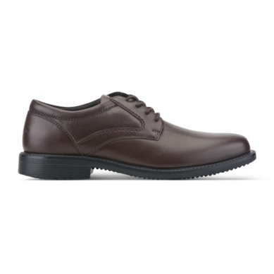 SL2 Plain Toe Oxford in Dark Brown