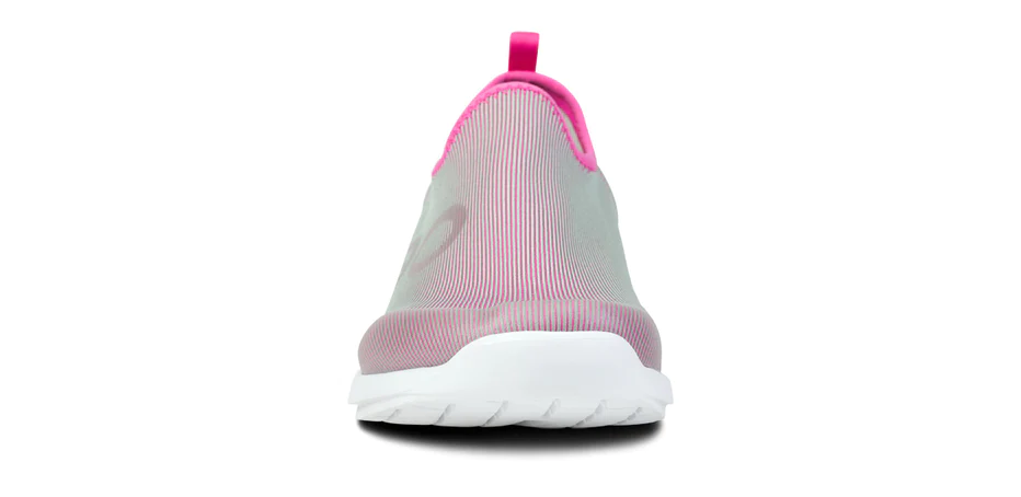 Women's OOMG Sport Low Shoe in White/Fuchsia