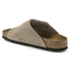 Zurich Narrow in Taupe Suede