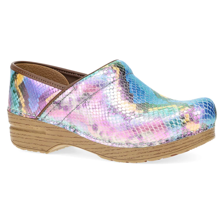 The Professional Clog in Mermaid Metallic