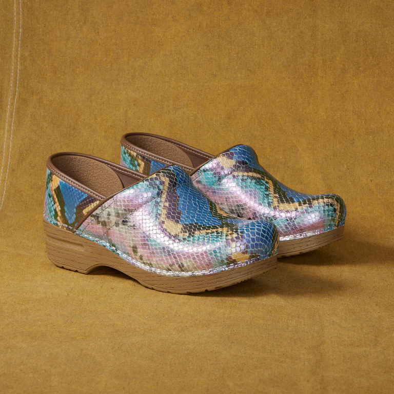 The Professional Clog in Mermaid Metallic