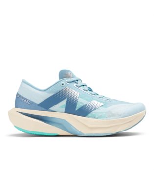 Women's FuelCell REBEL Quarry Blue with Chrome Blue and Heron Blue V4 CLOSEOUT
