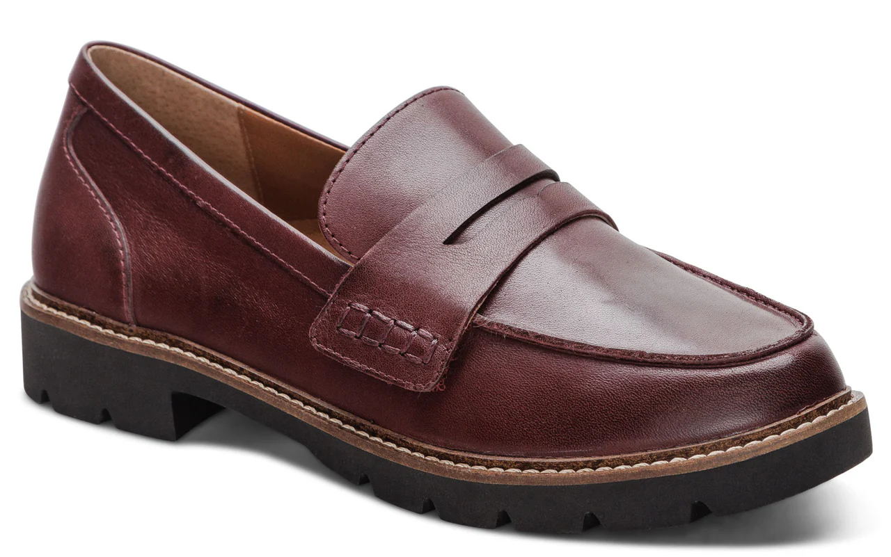 Collette Loafer in Burgundy