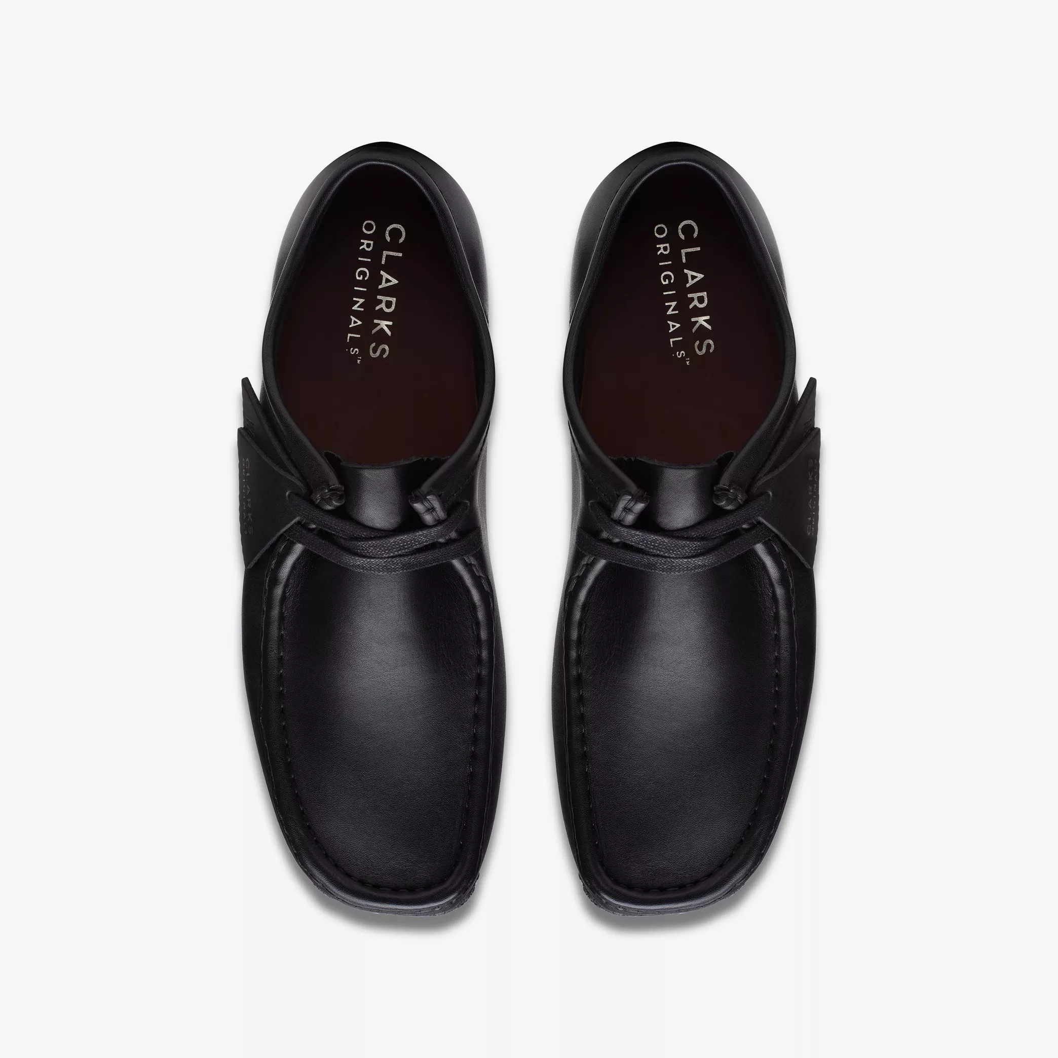 Original Wallabee Oxford in Black Leather