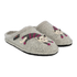 Boiled Wool Slipper "Choupette" in Silver Grey