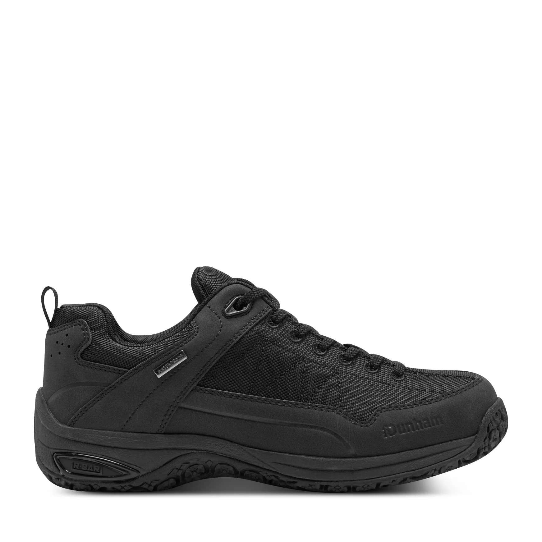 Cloud Plus Trekker Lace Up in Black