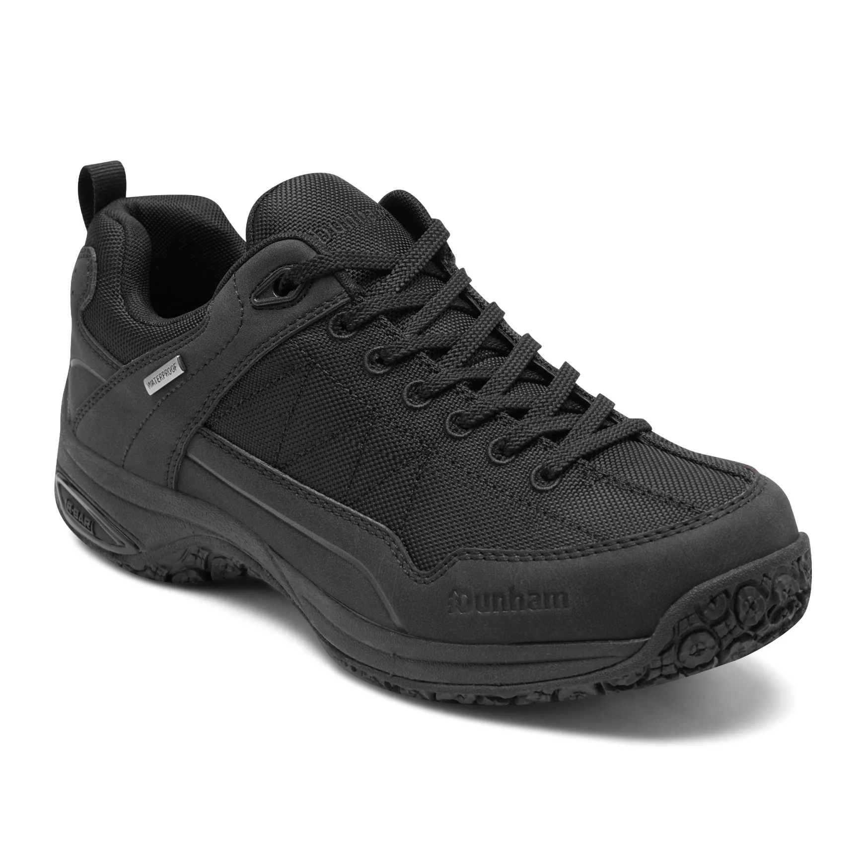 Cloud Plus Trekker Lace Up in Black