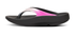 Women's OOlala Luxe Toe Post Sandal in Frosted Fuchsia