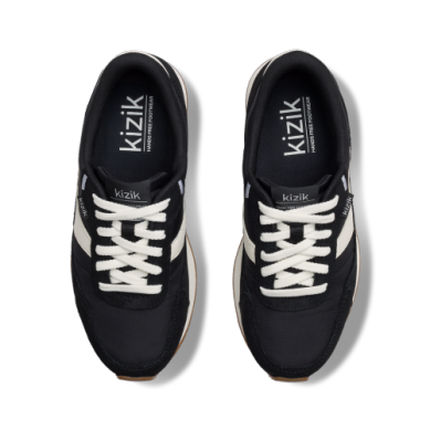 Women's Siena Easy-on Sneaker in Black