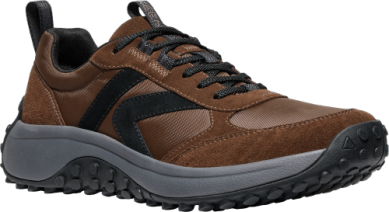 Men's KS86 Retro Sneaker in Dark Earth/Black