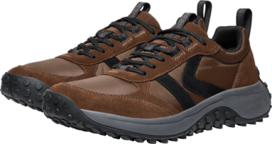 Men's KS86 Retro Sneaker in Dark Earth/Black