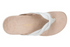 Bella Braid Toe Post Sandal in White