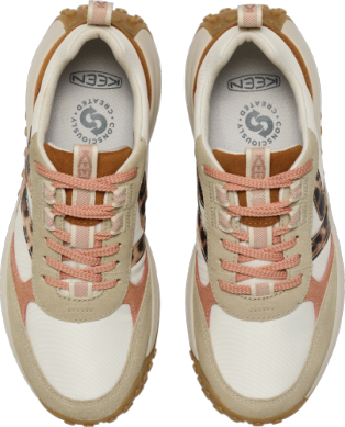 Women's KS86 Leather Sneaker in Birch/Cork