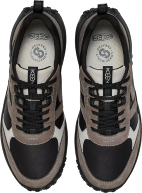 Men's KS86 Leather in Black/Steel Grey