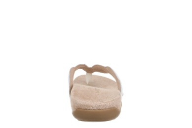 Bella Braid Toe Post Sandal in White