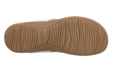 Bella Braid Toe Post Sandal in White