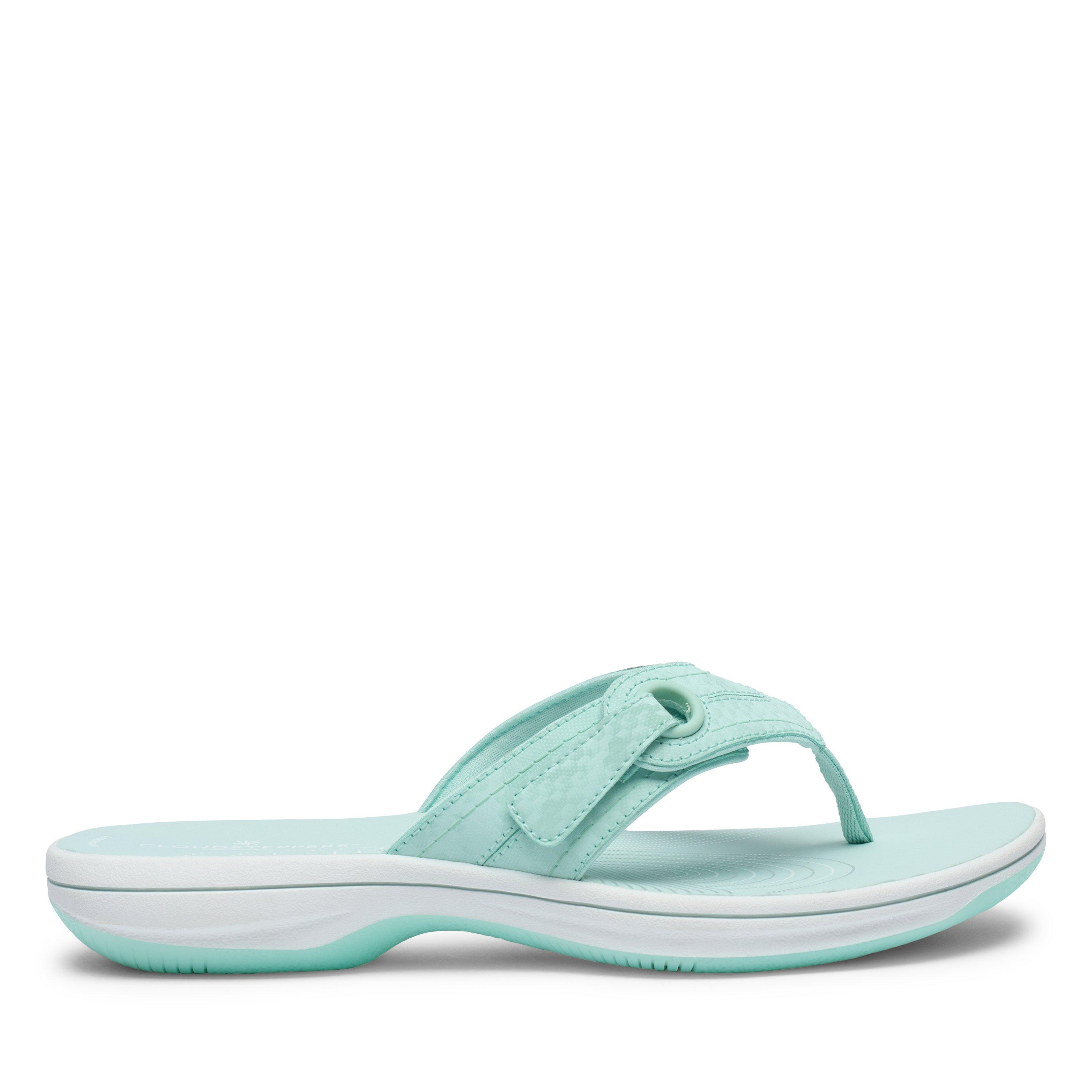 Breeze Reyna Sun Cloud Steppers Sandals in Mint