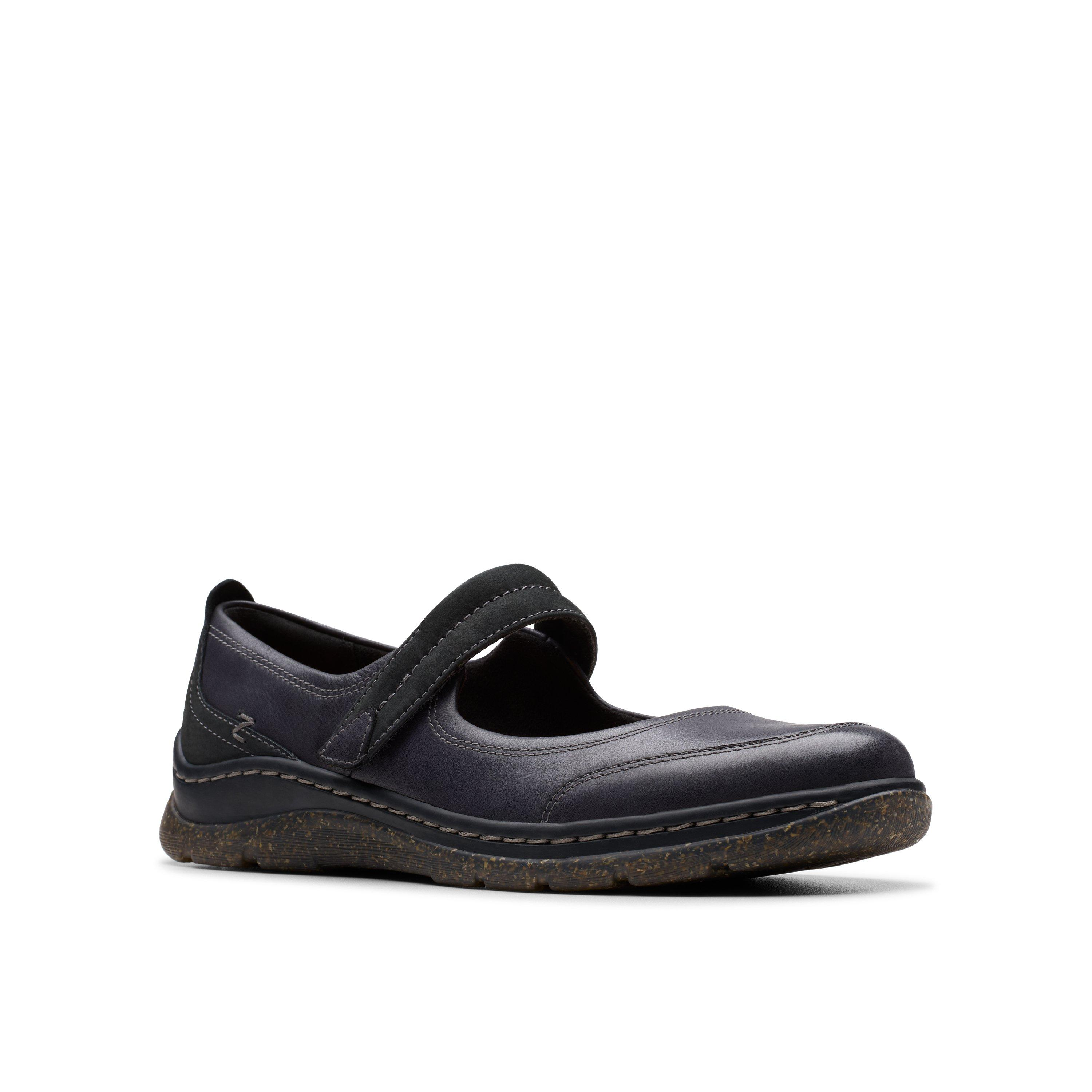 Orlene Jane Leather in Black
