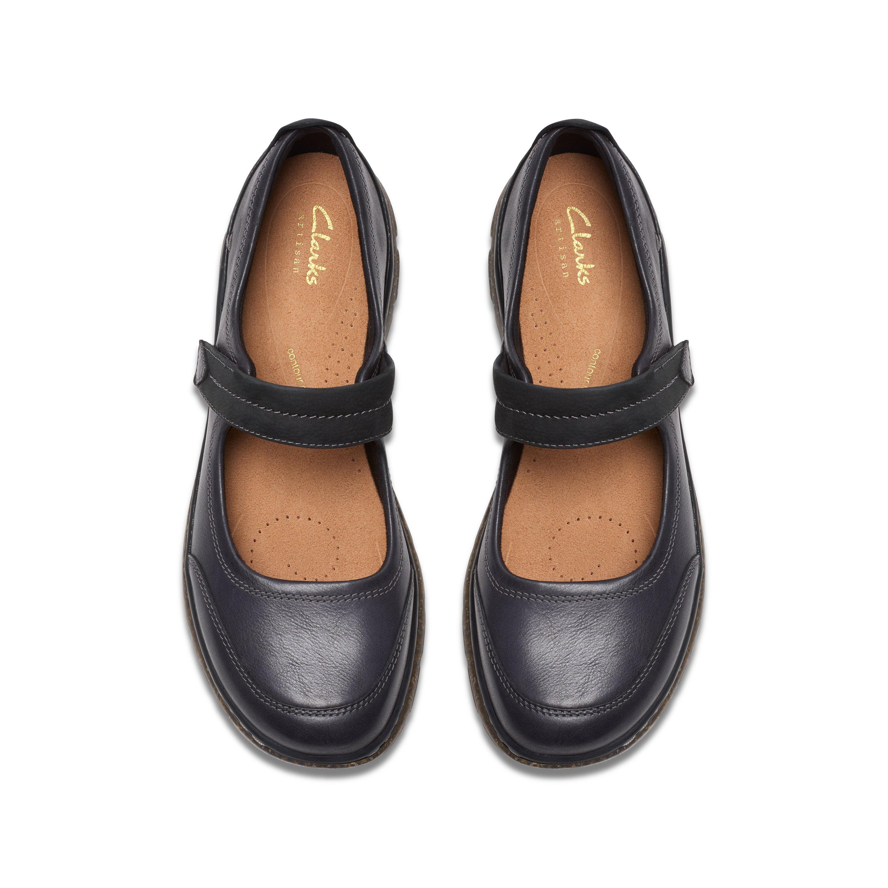 Orlene Jane Leather in Black