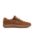 Nalle Lightweight Zip Sneaker in Tan Suede