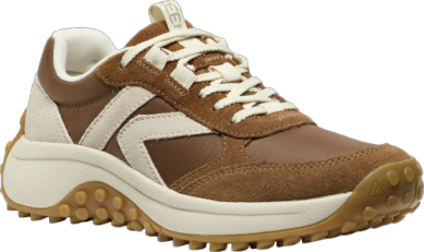 Women's KS86 Leather Sneaker in Bison/Birch