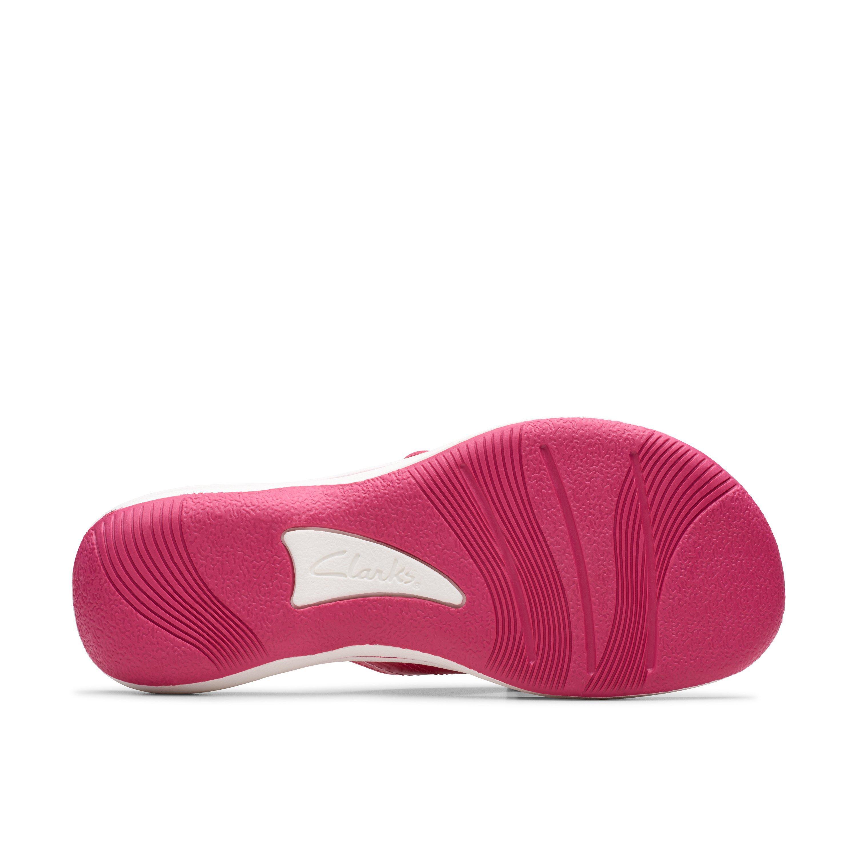 Breeze Reyna Sun Cloud Steppers Sandals in Raspberry
