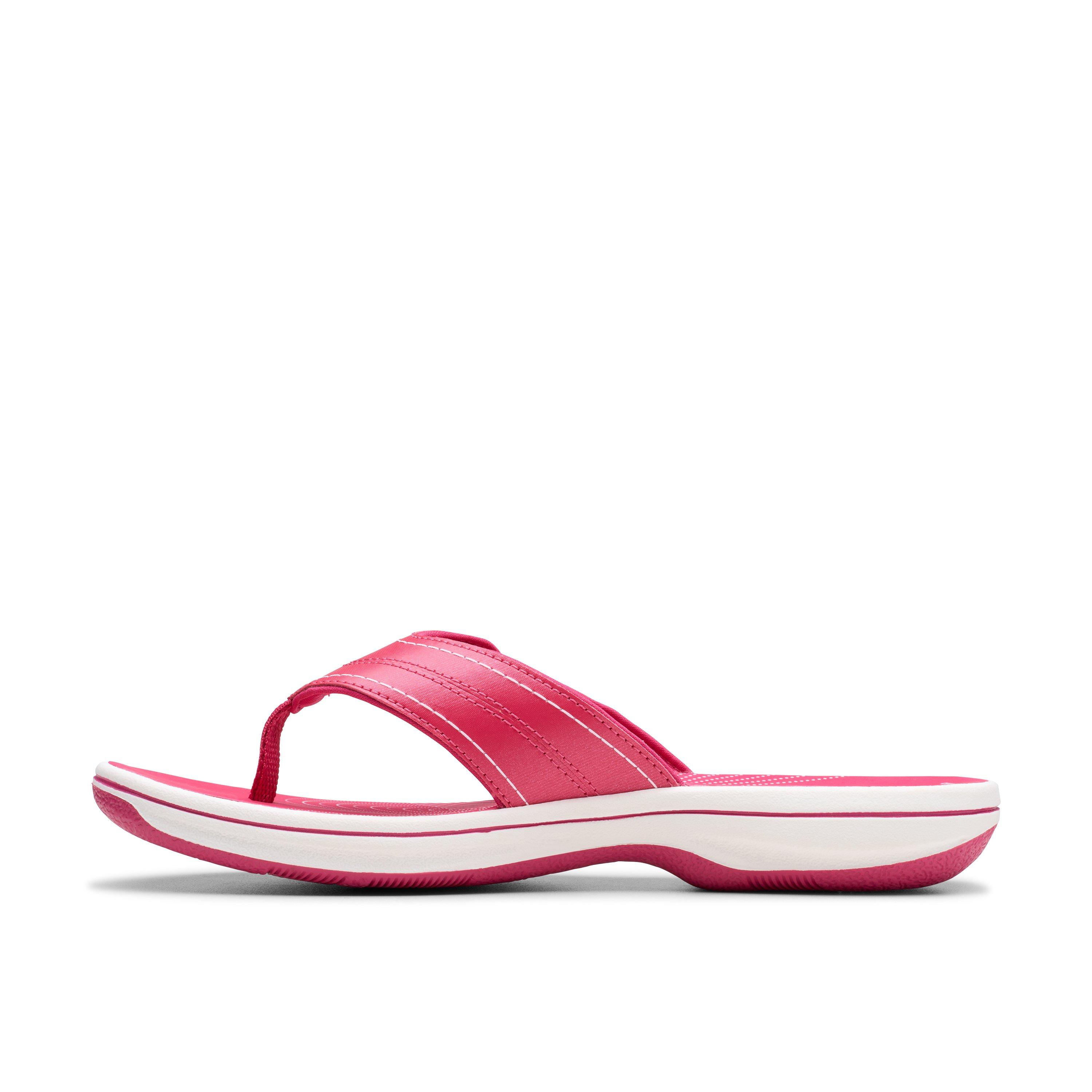 Breeze Reyna Sun Cloud Steppers Sandals in Raspberry