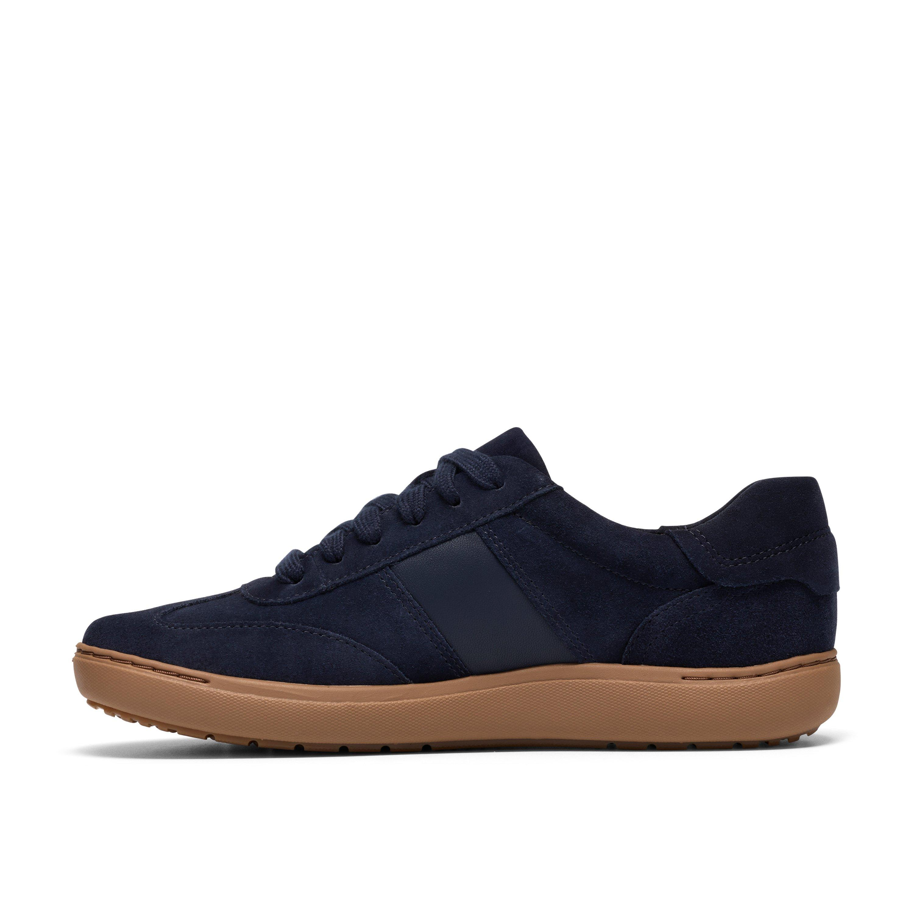 Nalle Lightweight Zip Sneaker in Navy Combi