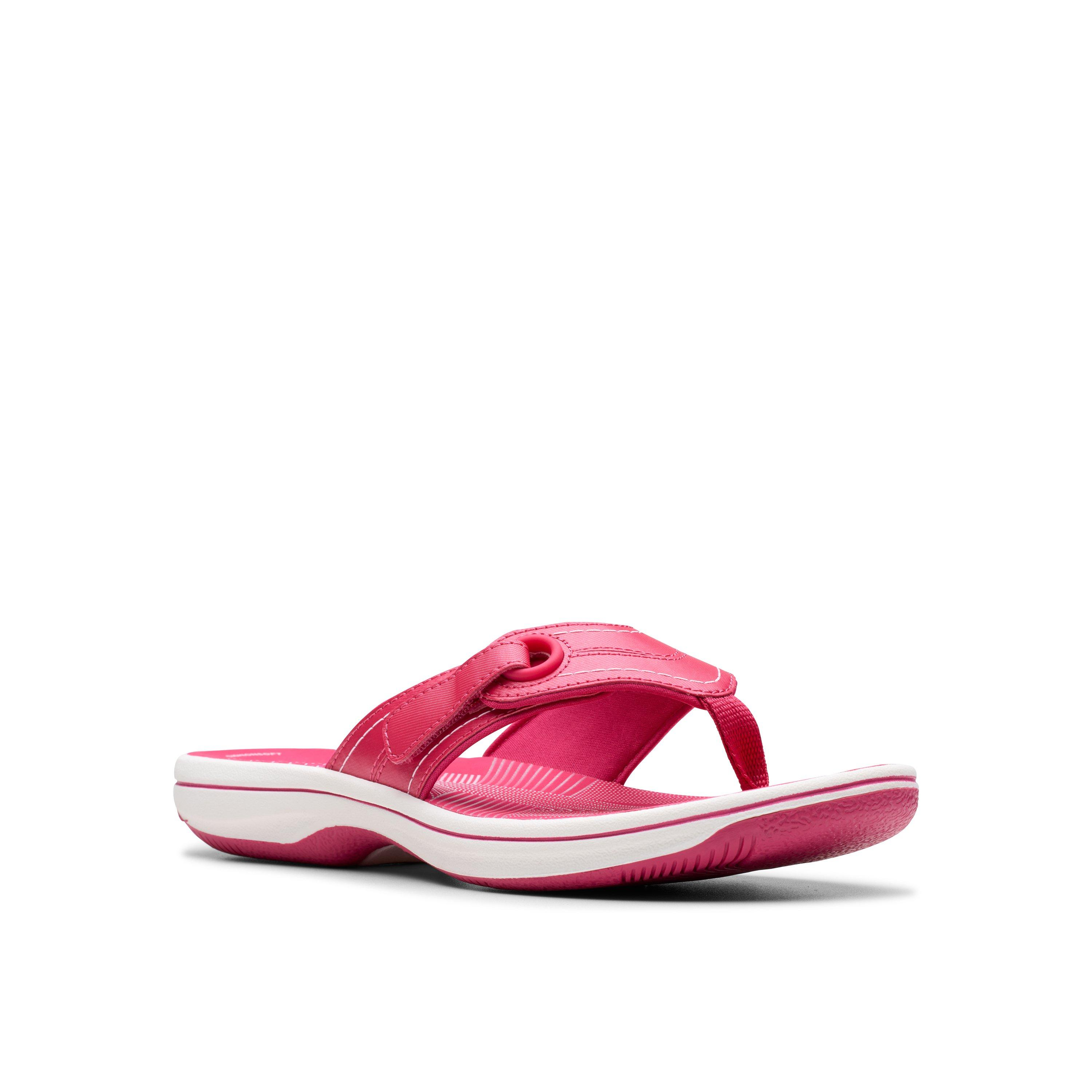 Breeze Reyna Sun Cloud Steppers Sandals in Raspberry