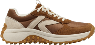 Women's KS86 Leather Sneaker in Bison/Birch