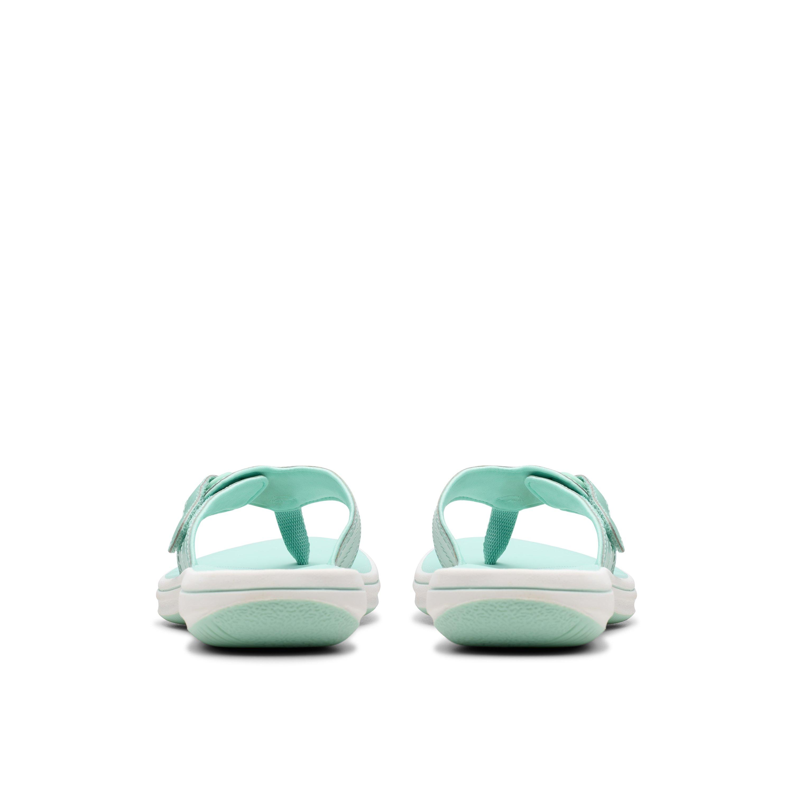 Breeze Reyna Sun Cloud Steppers Sandals in Mint
