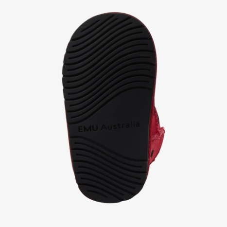 Walker Sheepskin Children's Boot in Ladybird