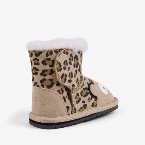 Walker Sheepskin Children's Boot in Cheetah