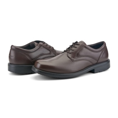 SL2 Plain Toe Oxford in Dark Brown