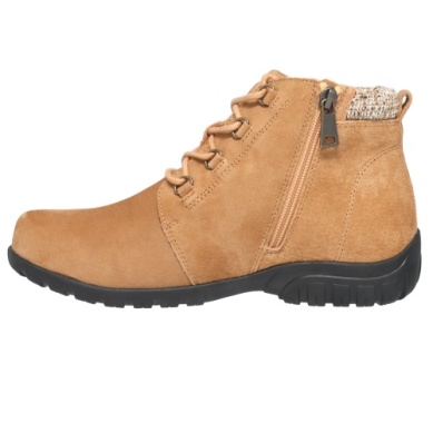 Delaney Waterproof Zipper Bootie MEDIUM in Doe