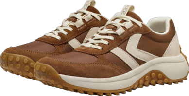 Women's KS86 Leather Sneaker in Bison/Birch