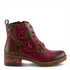 Martinela Zipper Boot In Bordeaux