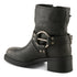 Patrizia Olwen Buckled-up Moto Boot in Charcoal